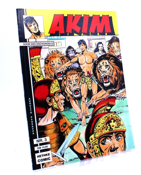 AKIM - Sohn des Dschungels Comic Album Nr. 3: Der Adler im Kampf von Hethke